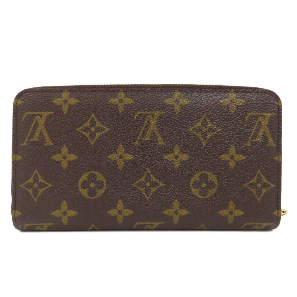 Louis Vuitton Wallet Canvas Zippy Wallet Monogram Long Brown